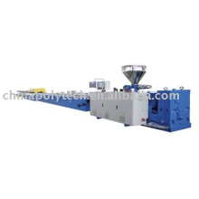 WPC profile extrusion line for wpc floor/deck